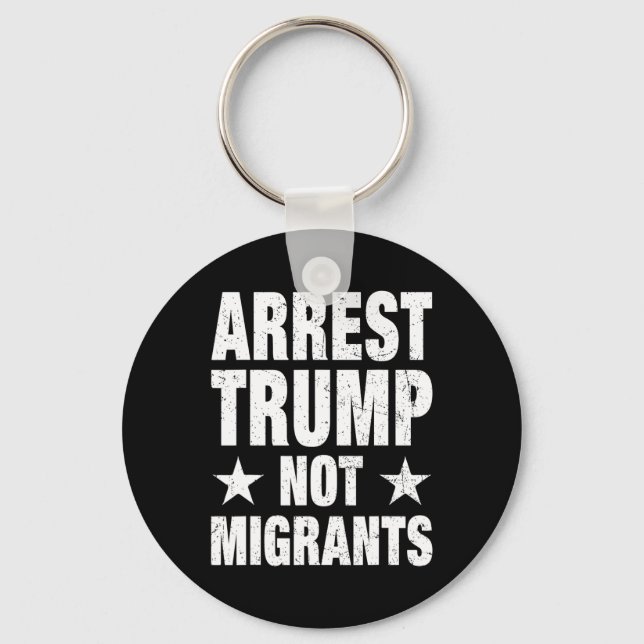 Grip Trump Inte Migranter Grip Trump 4  Nyckelring (Framsida)