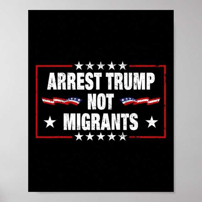 Grip Trump Inte Migranter Grip Trump  Poster (Framsidan)