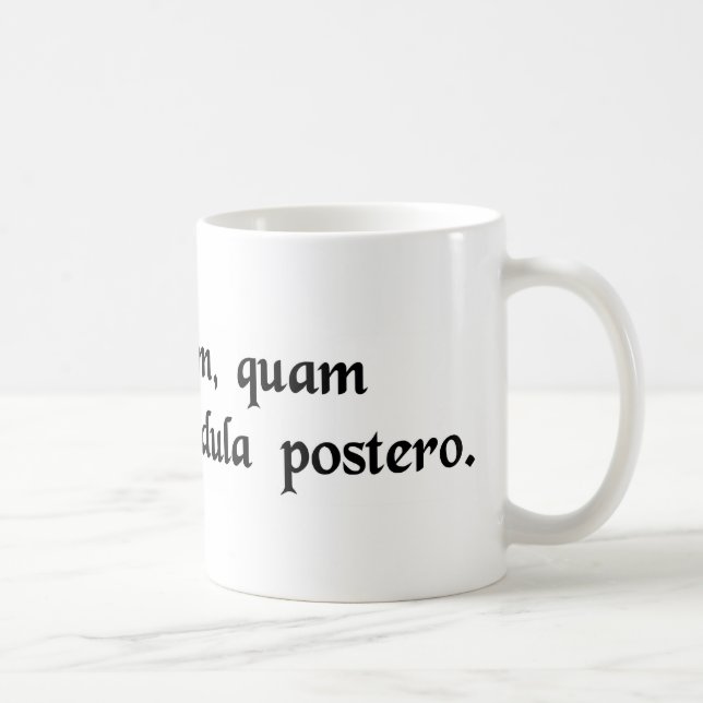 Gripa dagen, förtroende så lite som möjlighet kaffemugg (Höger)