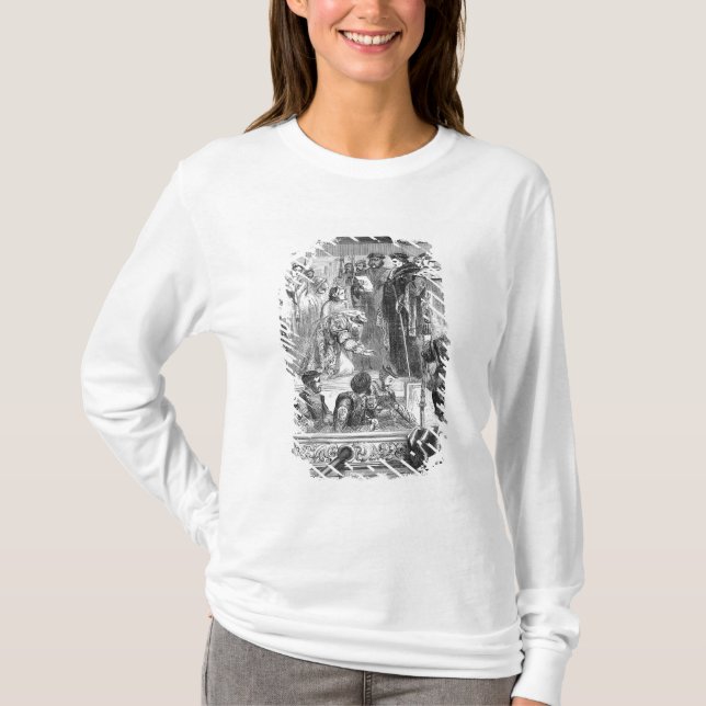 Gripandet av Anne Boleyn T Shirt (Framsida)