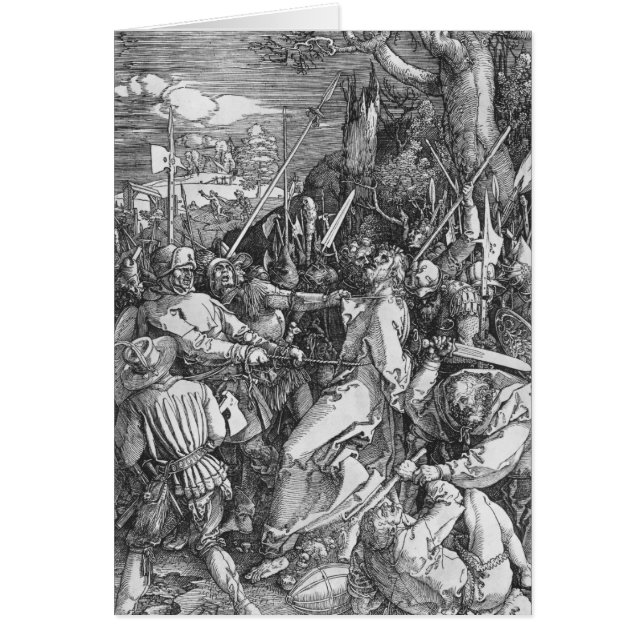 Gripandet av den Jesus Kristus, 1510 Hälsningskort (Framsidan)