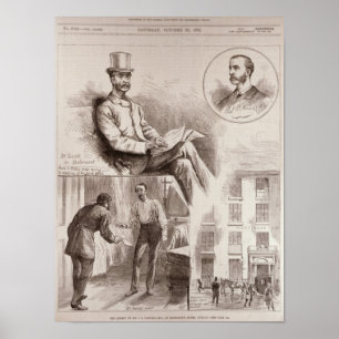 Gripandet av Herr C.S. Parnell, MP Poster