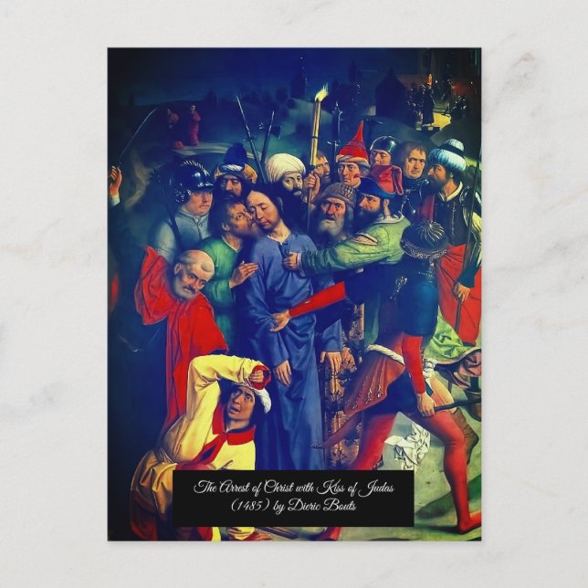 Gripandet av Kristus Vykort (Framsida)