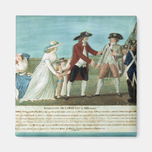 Gripandet av Louis XVI och hans familj Magnet