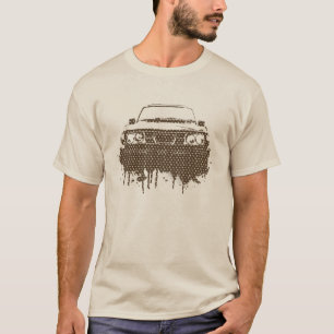 gripen 99turbo utrustar parodihäftetrycket - brunt tröja