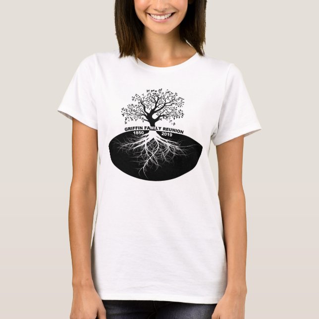 Gripfamiljmöte 2019 - kvinna XS - 2XL T Shirt (Framsida)