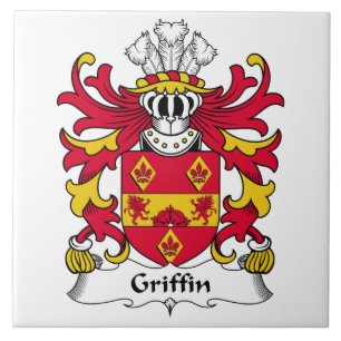 Gripfamiljvapensköld Kakelplatta