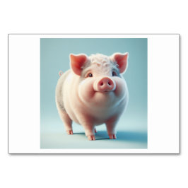 Gris (猪/zhū) - kinesiska Flash-kort Bordsnummer