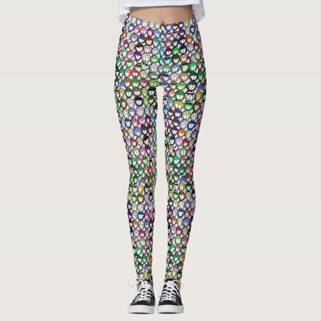 Gris 1 leggings (Framsida)