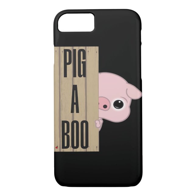 Gris A Boo Fence Case-Mate iPhone Skal (Baksida)