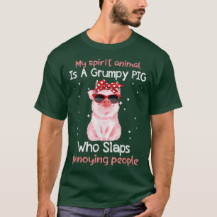 Gris Älskare är mitt andliga djur grumpy Gris-lust T Shirt