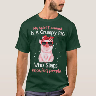 Gris Älskare är mitt andliga djur grumpy Gris-lust T Shirt