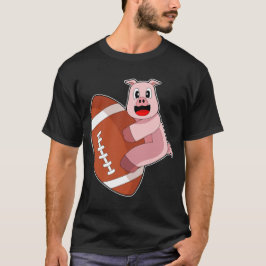 Gris American Football T Shirt