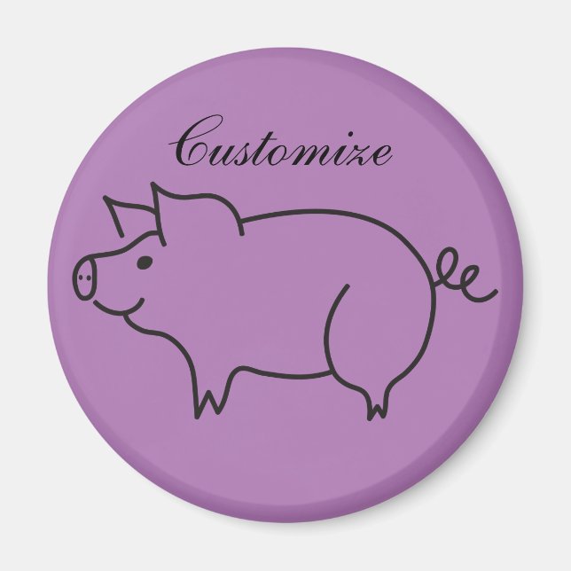Gris Animal Thunder_Cove Magnet (Framsidan)