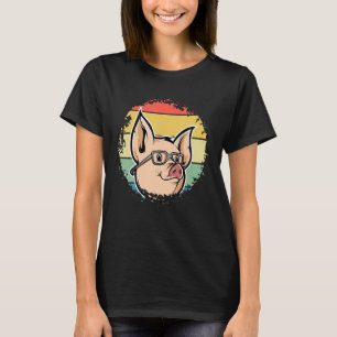 Gris Ansikte Girls Boys Farm Animal Homer Farmer T Shirt