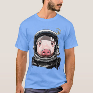 Gris Astronaut Space Exploration Astronomy Älskare T Shirt