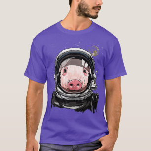 Gris Astronaut Space Exploration Astronomy Älskare T Shirt