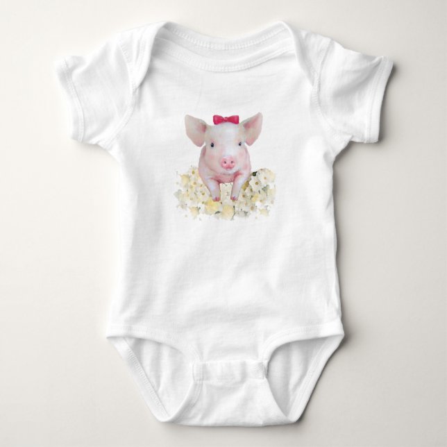 Gris barnkläder, baby-kroppsdräkt, barnkläder tee (Framsida)