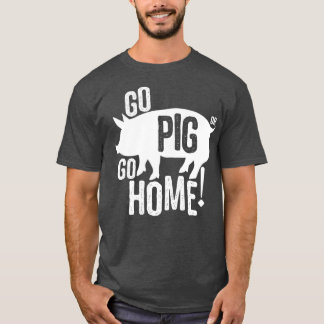 Gris BBQFunny Go Gris eller Go Home Women Manar Ki T Shirt