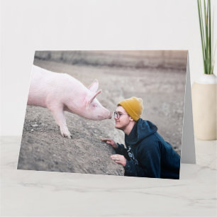 GRIS BIRTHDAY HUGS KISSES GREETING CARDS KORT