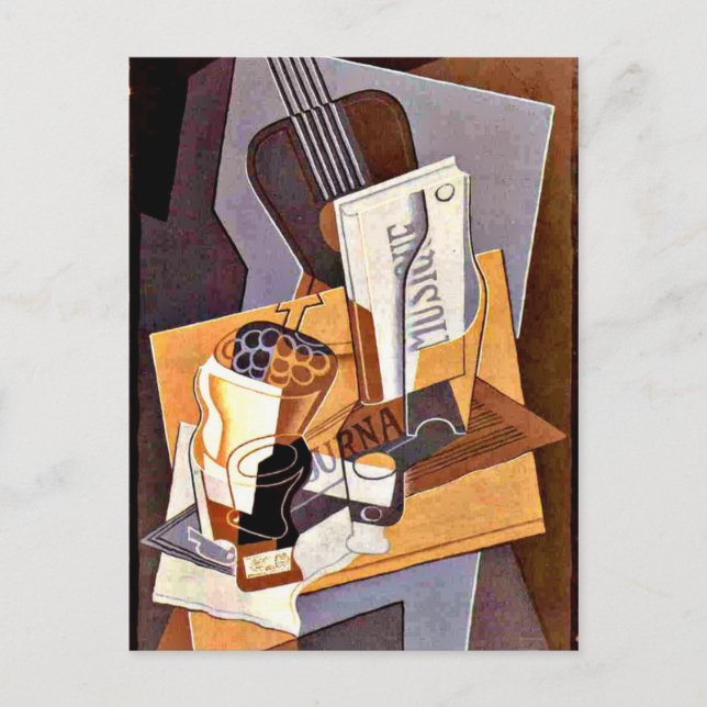 Gris - Bok of Music Vykort (Framsida)