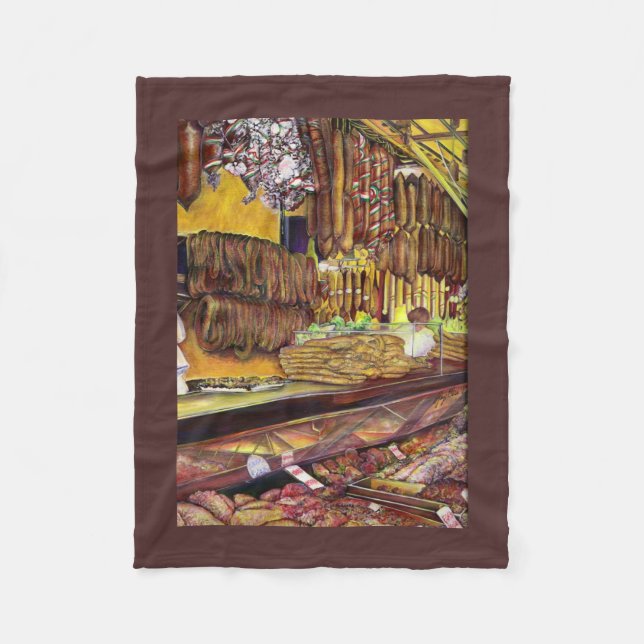 Gris, Budapest Fleecefilt (Framsidan)