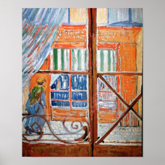 Gris-Butchers köp från Window Van Gogh Fine Art Poster