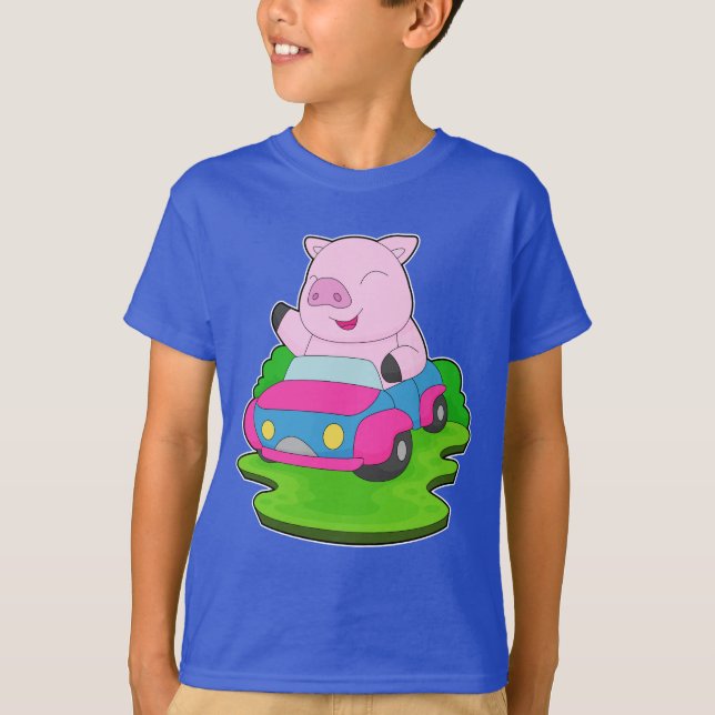 Gris Car T Shirt (Framsida)