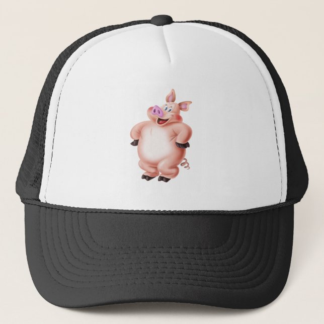 Gris cerdo, porco, Schwein, cochon Truckerkeps (Framsida)
