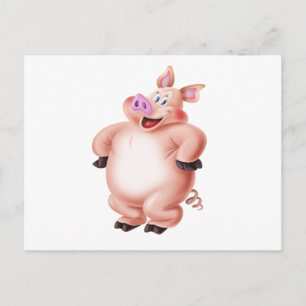 Gris, cerdo, porco, Schwein, cochon Vykort