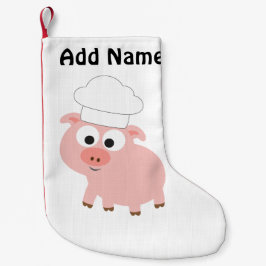 Gris Chef Liten Julstrumpa