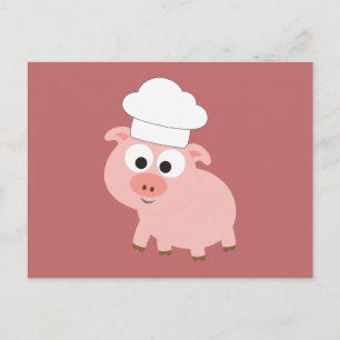 Gris Chef Vykort
