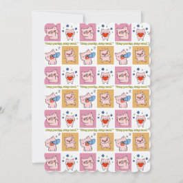 gris citat ansikte inbjudningar