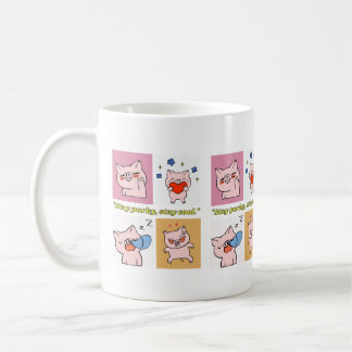 gris citat ansikten kaffemugg