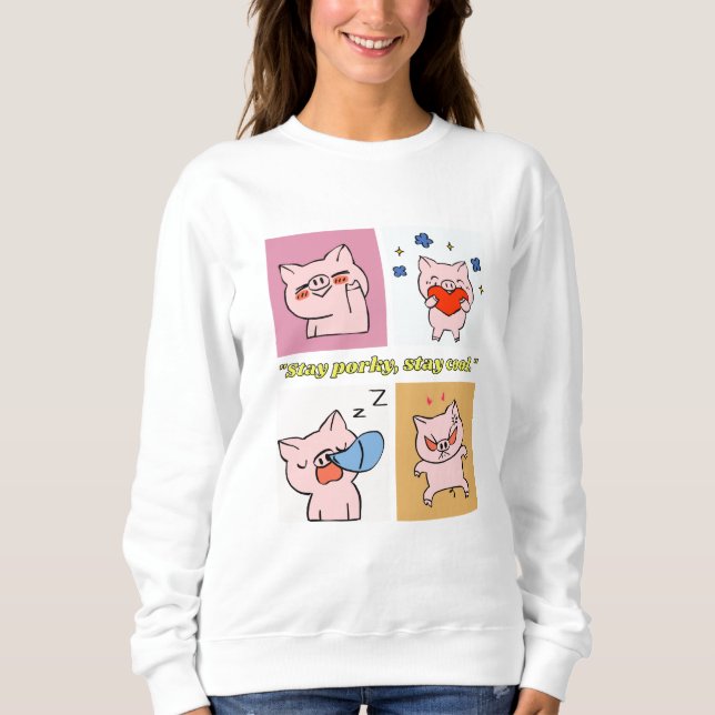 gris citat ansikten t shirt (Framsida)