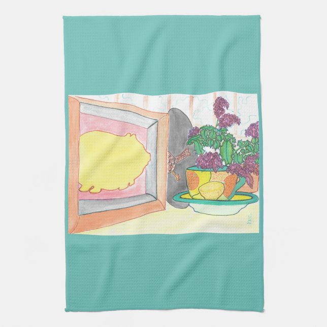 Gris Cookie Kökshandduk (Vertikal)