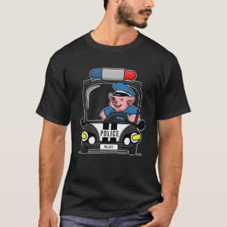 Gris Cop Hog Farm Djurdjur För manar kvinnor T Shirt