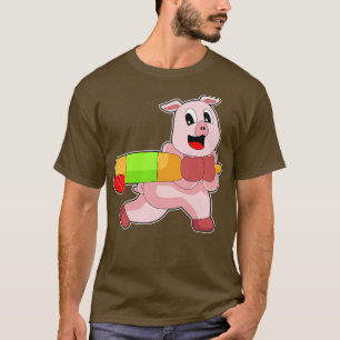 Gris Cricket fladdermus T Shirt