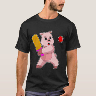 Gris Cricket fladdermus T Shirt
