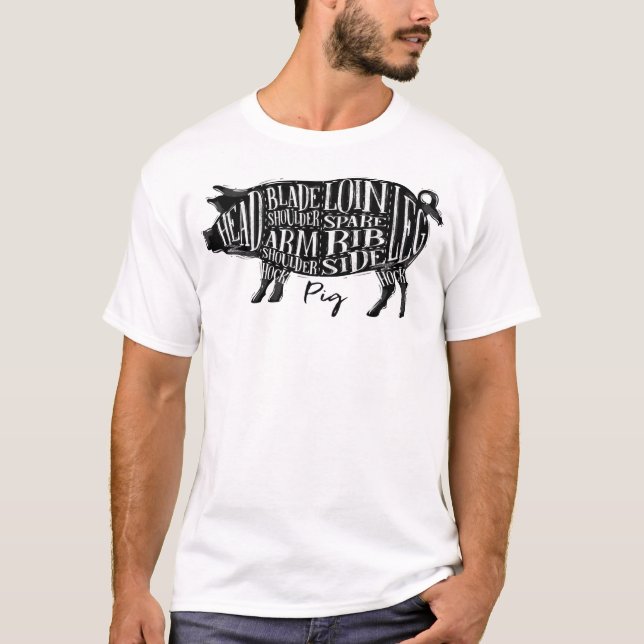 Gris Cuts, Piggy T Shirt (Framsida)