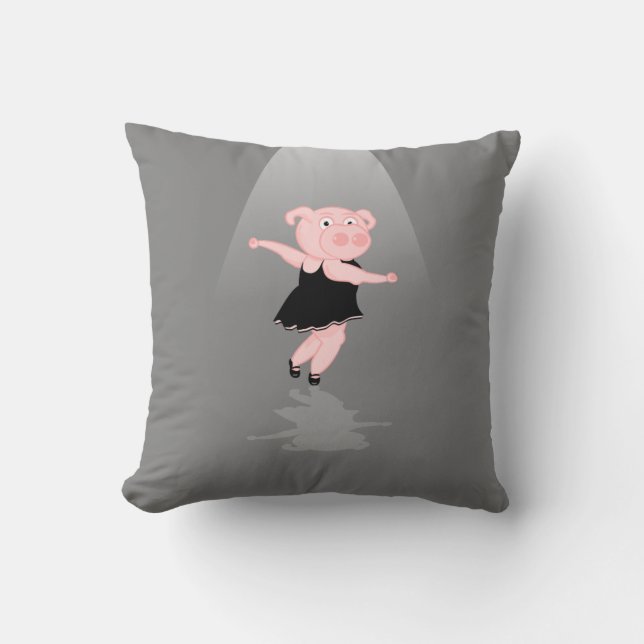 Gris Dancing Kudde (Framsida)