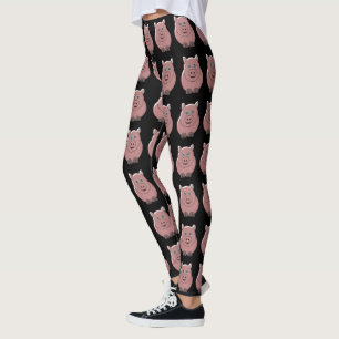 Gris Design som du väljer Bakgrund Färg Leggings