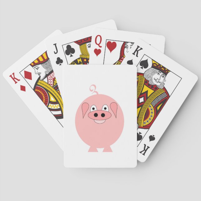 Gris Design Spel Kort (Baksidan)