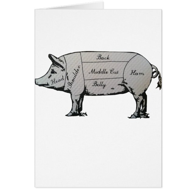 Gris-diagram Hälsningskort (Framsidan)