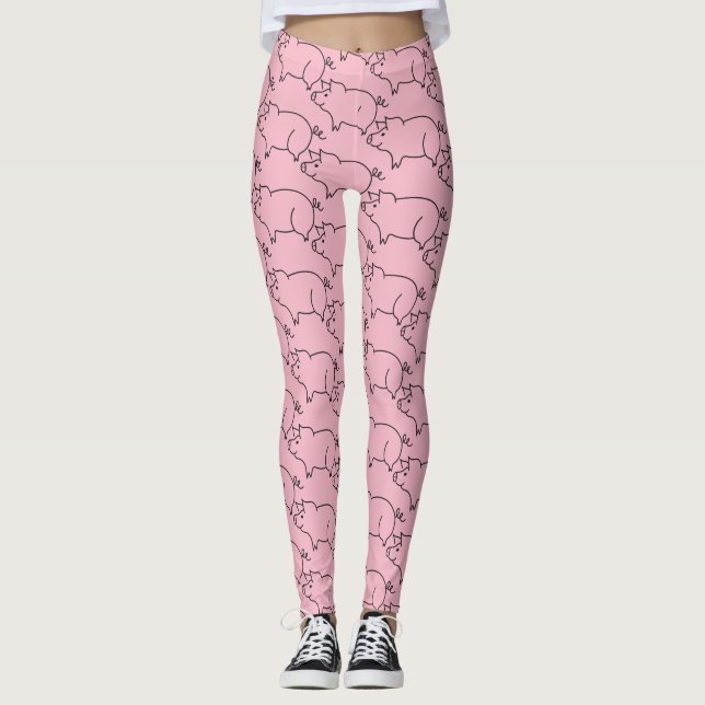 Gris djurskydd Thunder_Cove Leggings (Framsida)