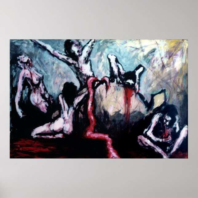 "GRIS EATERS" POSTER (Framsidan)