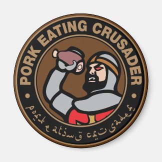 Gris Eating Crusader Magnet