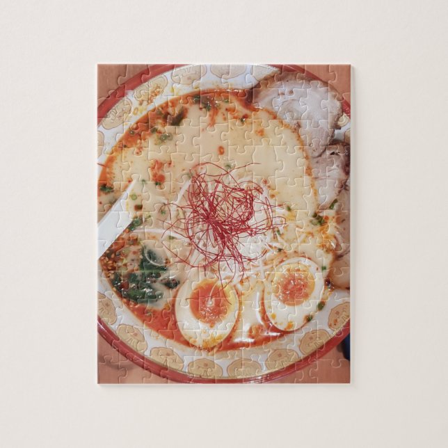 Gris Egg Ramen Noodles Japan Pussel (Vertikal)