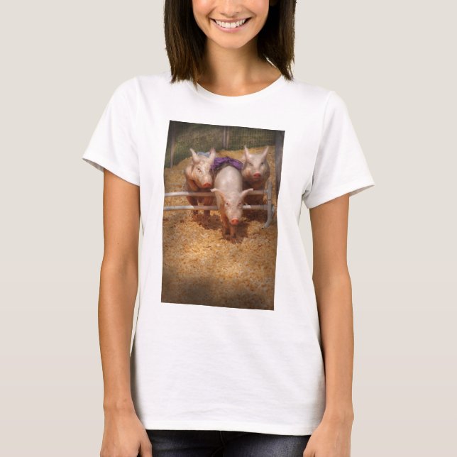 Gris - få förgångna häckar tee shirt (Framsida)