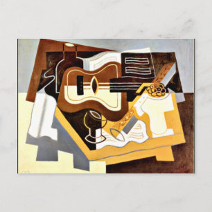 Gris - Gitarr med klarinett Vykort